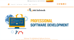 Desktop Screenshot of aishinfotech.net